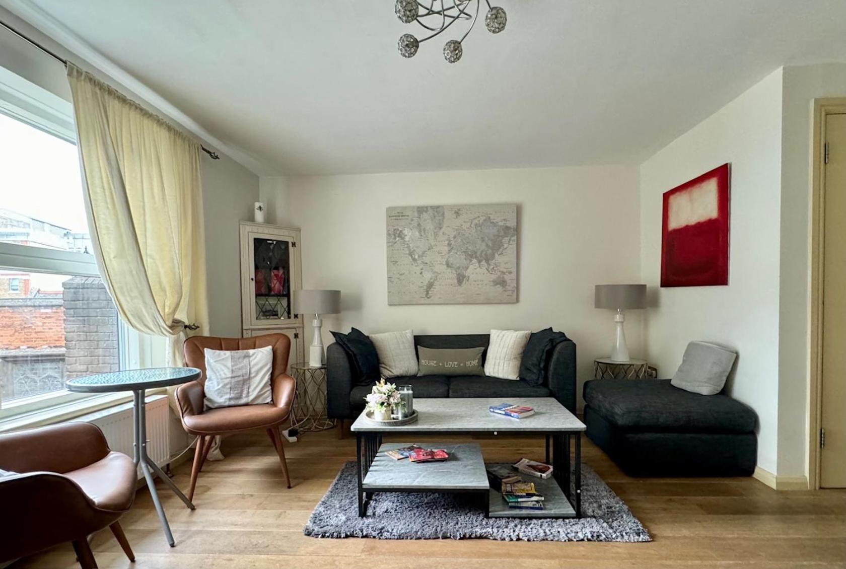 Super Central Beautiful Three Bedroom London Bagian luar foto
